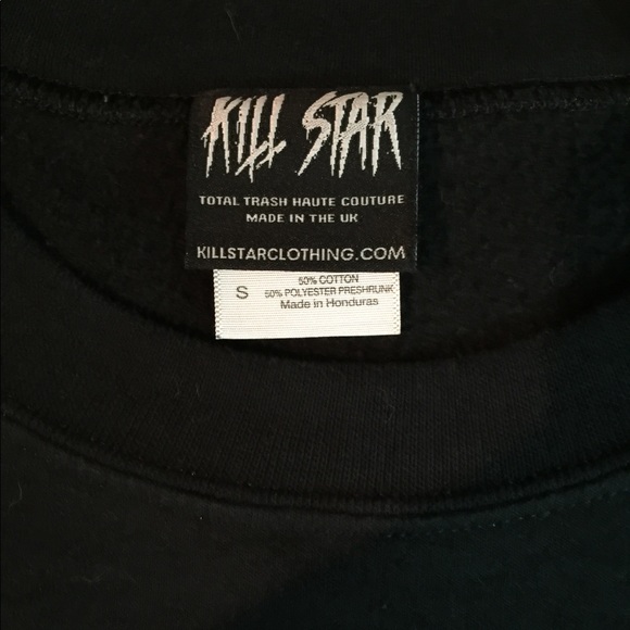 Kill Star pentagram sweatshirt - Picture 2 of 3